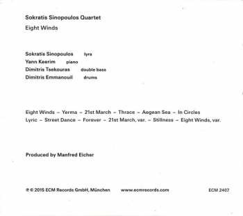 CD Sokratis Sinopoulos Quartet: Eight Winds 301536