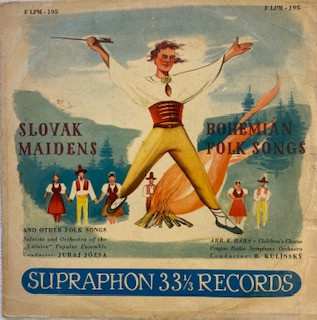 Album Soloists And Orchestra Of The "Lucnica" Popular Ensemble: Slovak Maidens - Bohemian Folk Songs