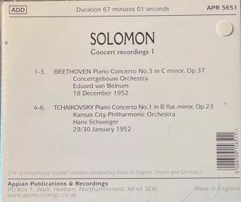 CD Solomon: Concert Recordings I 421877