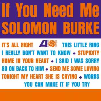 Album Solomon Burke: If You Need Me