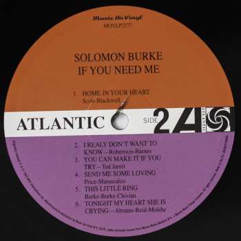 LP Solomon Burke: If You Need Me 17211