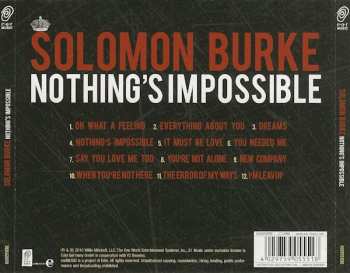CD Solomon Burke: Nothing's Impossible 295077