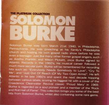CD Solomon Burke: The Platinum Collection 28157
