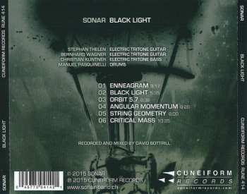 CD Sonar: Black Light 399439