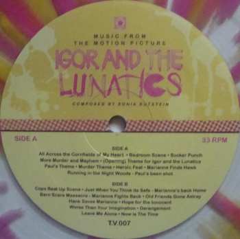 LP Sonia Rutstein: Igor And The Lunatics (Music From The Motion Picture) LTD | CLR 78034