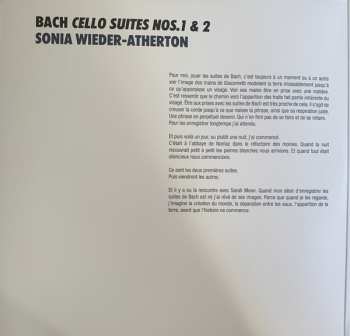 2LP Sonia Wieder-Atherton: Cello Suites Nos.1 & 2 LTD | NUM 70575