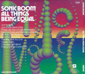 CD Sonic Boom: All Things Being Equal 101996
