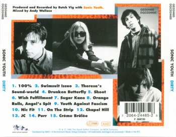 CD Sonic Youth: Dirty 44005