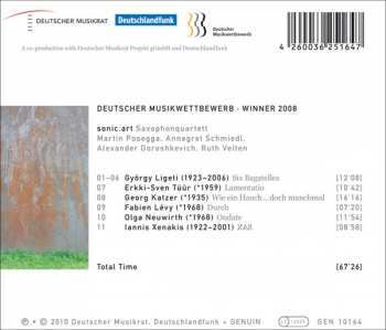 CD Sonic.Art: Deutscher Musikwettbewerb Winner / Preisträger 2008 308253