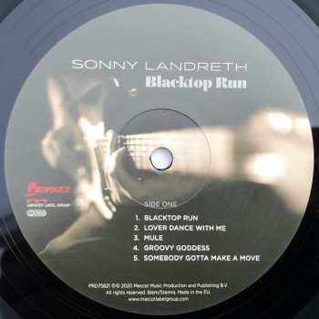LP Sonny Landreth: Blacktop Run 441116