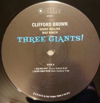 LP Sonny Rollins: Three Giants! LTD 62519
