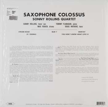 LP Sonny Rollins: Saxophone Colossus