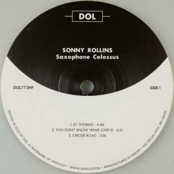 LP Sonny Rollins: Saxophone Colossus