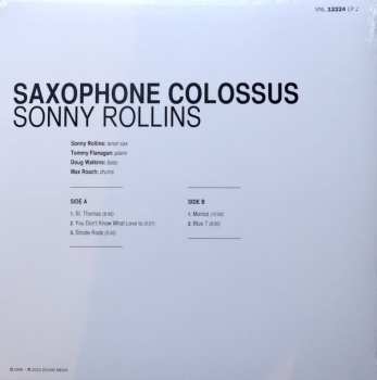 LP Sonny Rollins: Saxophone Colossus