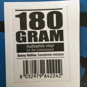 LP Sonny Rollins: Saxophone Colossus