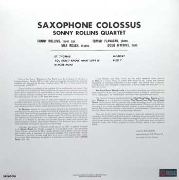 LP Sonny Rollins: Saxophone Colossus 523002