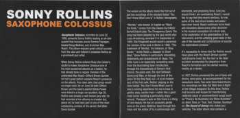 2CD Sonny Rollins: Saxophone Colossus DLX | DIGI 102803