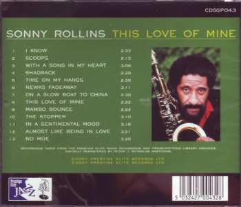 CD Sonny Rollins: This Love Of Mine 283595
