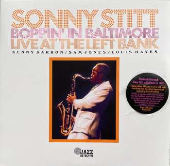 Sonny Stitt: Boppin' In Baltimore: Live At The Left Bank
