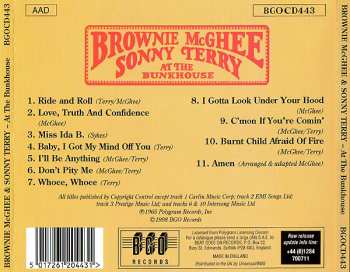 CD Sonny Terry & Brownie McGhee: At The Bunkhouse 94822
