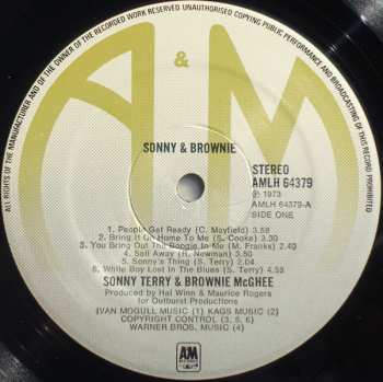 LP Sonny Terry & Brownie McGhee: Sonny & Brownie 430901