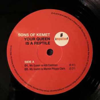 2LP Sons Of Kemet: Your Queen Is A Reptile  41313