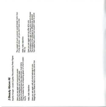 CD Sophie Hunger: Monday's Ghost