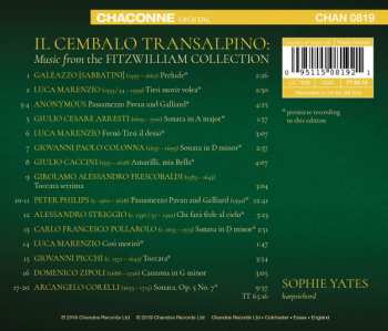 CD Sophie Yates: Il Cembalo Transalpino  533138