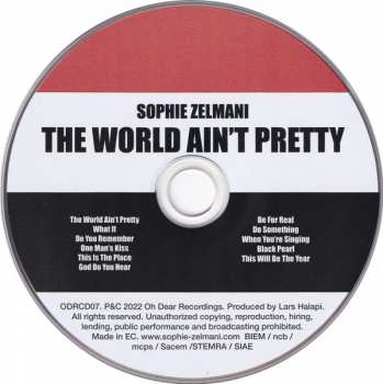 CD Sophie Zelmani: The World Ain't Pretty 376075