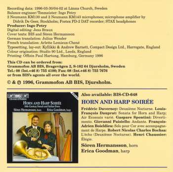 CD Sören Hermansson: Horn And Harp Odessey 452321