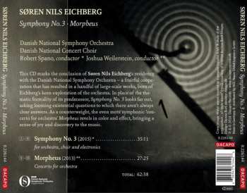 CD Søren Nils Eichberg: Symphony No. 3; Morpheus 449593