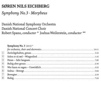CD Søren Nils Eichberg: Symphony No. 3; Morpheus 449593