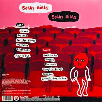 LP Sorry Girls: Bravo! LTD | CLR 483221