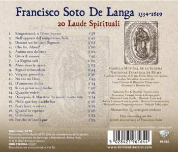 CD Soto de Langa: 20 Laude Spirituale 324903