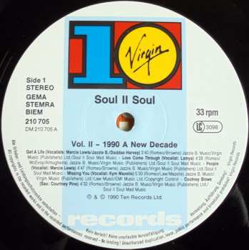 LP Soul II Soul: Vol. II - 1990 A New Decade 376478