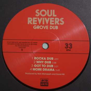 LP Soul Revivers: Grove Dub 457213