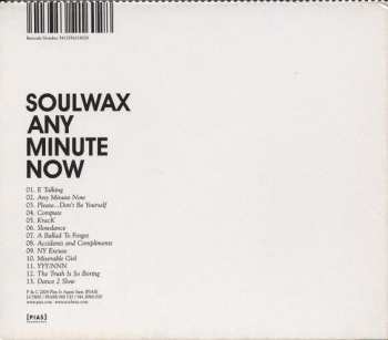CD Soulwax: Any Minute Now 342815