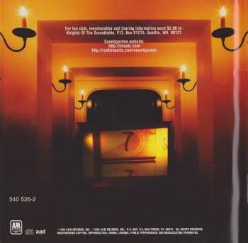 CD Soundgarden: Down On The Upside 386140