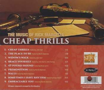 CD South Florida Jazz Orchestra: Cheap Thrills: The Music Of Rick Margitza 300488