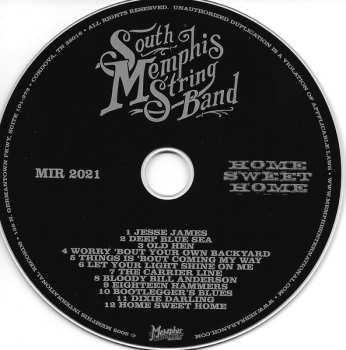 CD South Memphis String Band: Home Sweet Home DIGI