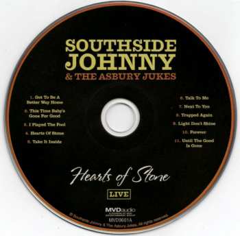 CD Southside Johnny & The Asbury Jukes: Hearts Of Stone LIVE 100748