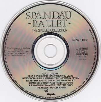 CD Spandau Ballet: The Singles Collection