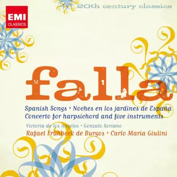 Spanish Songs · Noches En Los Jardines De España · Concerto For Harpsichord And Five Instruments