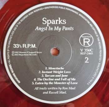LP Sparks: Angst In My Pants CLR 441194