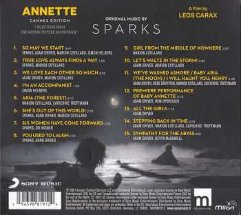CD Sparks: Annette (Cannes Edition - Selections From The Motion Picture Soundtrack) 90976