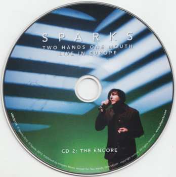 2CD Sparks: Two Hands One Mouth (Live In Europe) 101749