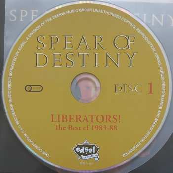 2CD Spear Of Destiny: Liberators! - The Best Of 1983-88 350927