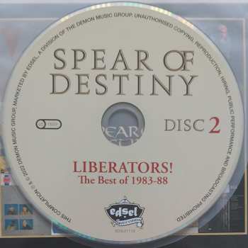 2CD Spear Of Destiny: Liberators! - The Best Of 1983-88 350927