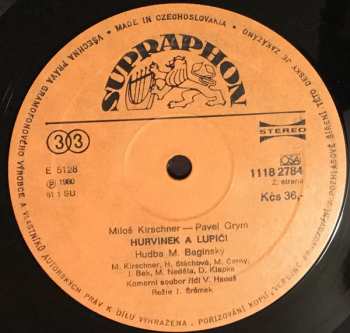 LP Spejbl & Hurvínek: Hurvínek A Lupiči