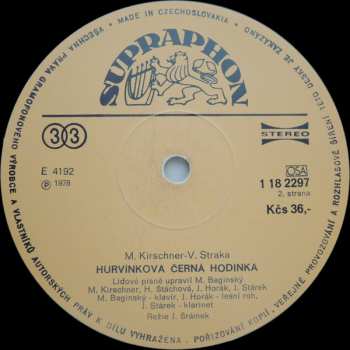 LP Spejbl & Hurvínek: Hurvínkova Černá Hodinka 442940